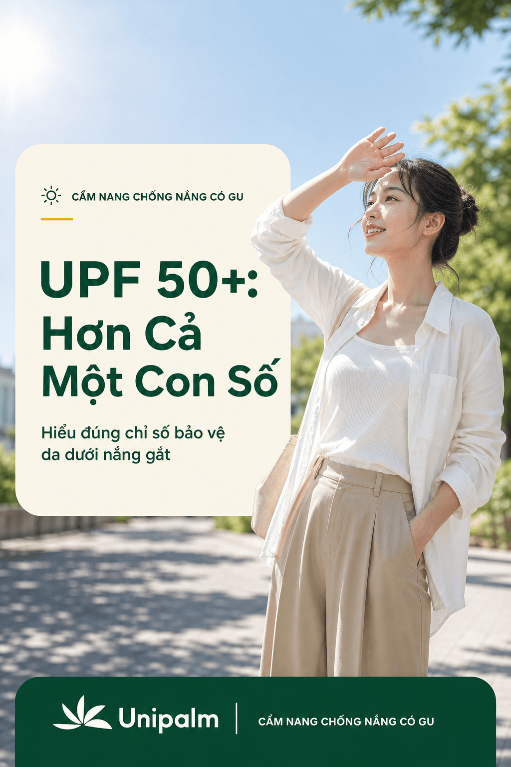 Găng tay và ống tay chống nắng UPF 50+ bảo vệ da dưới trời nắng